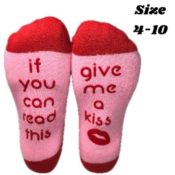 3/$30 FUNNY QUOTE SAYINGS SOCKS IF YOU CAN READ THIS …ASSORTED SHOE SIZE… - Picture 7 of 7